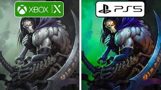 Darksiders 2 Deathinitive Edition PS5 vs Xbox Series X Graphics Comparison [upl. by Ardnued]