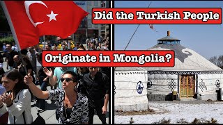 Did the Turkish People Originate in Mongolia [upl. by Aytnahs]