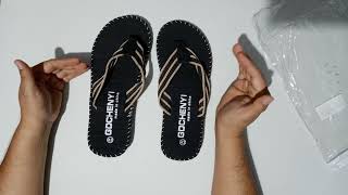 Sandalias negras para hombre de playa moda de verano informales antideslizantes [upl. by Nodlew196]