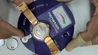 Tommy Hilfiger Ladies Watch Battery Replacement [upl. by Haskell655]