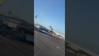 caraibe takeoff airport airplane landing takeabreak plane 777 boeing [upl. by Zarla]