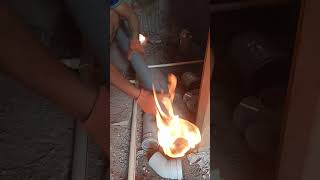 Omg pvc pipe fire fire shorts [upl. by Zollie268]