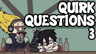 Quirk Questions 3 My Hero Academia SPOILERS Animation [upl. by Margreta]