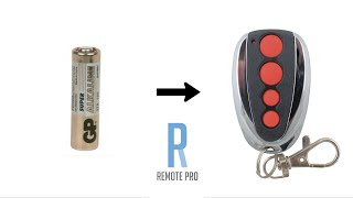 How to changeswap Battery for a Compatible Remote to suit SteelLine SD800 ZT07 [upl. by Angelique]