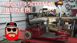 Gas Powered Mobility Scooter Build Ep1  Predator 212 [upl. by Avon]