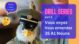 quotVousquot quotVoirquot quotEntendrequot French Pronunciation with AI Voices  Eleven labs French Drills [upl. by Tortosa]