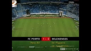 FC Porto 12 Belenenses Época 200102 [upl. by Sari410]