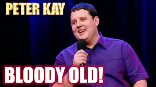 Peter On Old People  Peter Kay Live At The Bolton Albert Halls [upl. by Kcerred901]