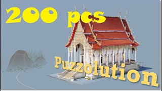 Puzzling Places Meta Quest 2 Playthrough  Bangkhae Noi Temple 200 pcs VR Puzzle Challenge SpedUp [upl. by Neicul]