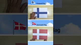 DO Finland and Denmark Flags Share Similaritiesshorts [upl. by Eltrym]