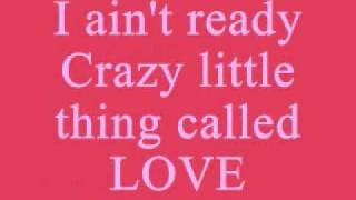 Queen Crazy Little Thing Called Love Lyrics [upl. by Ecirrehs]