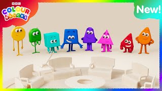 Colour Wheels  FULL EPISODE  S1 E27  Learn Colours  Kids Cartoons  Colourblocks [upl. by Clorinda]