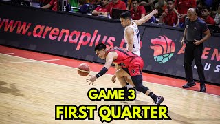 SAN MIGUEL BEERMEN vs MERALCO BOLTS  JUNE 9 2024  FINALS GM 3  FIRST QUARTER [upl. by Pressey]