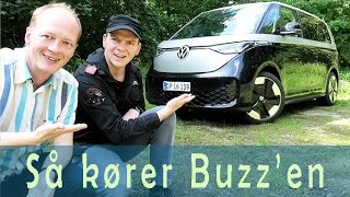 Så kører Buzzen  test af VW ID Buzz style [upl. by Cathrine]