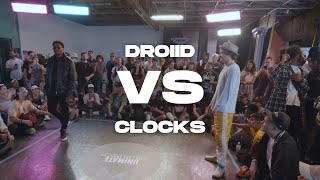 DROIID VS CLOCKS  ANIMATION TOP 8  UNIMATE DANCE 2023 4K [upl. by Rolecnahc]