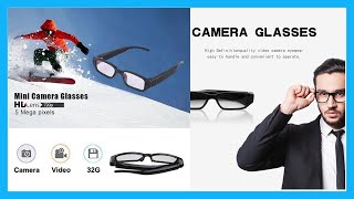 HD camera glasses 1080p low cost spywear spy glasses unboxing setup and test [upl. by Laeno]