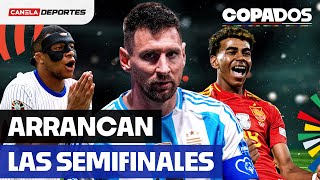 Comienzan las SEMIS de la COPA AMÉRICA y EUROCOPA  CopaDos [upl. by Imef]