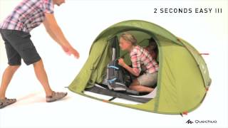 Quechua 2 SECONDS Tent [upl. by Nelac330]