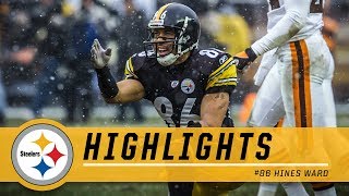 Hines Wards Top Plays  Pittsburgh Steelers [upl. by Sankey]