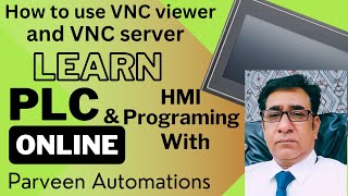 how can use and download VNC viewer software with weintek hmi [upl. by Tiat457]