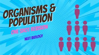 Organisms amp Population in One shot biology neet2024 neetbiology ecology [upl. by Blanchard705]