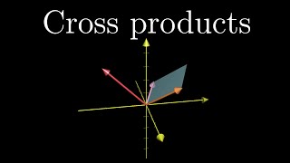 Cross products  Chapter 10 Essence of linear algebra [upl. by Taddeo]