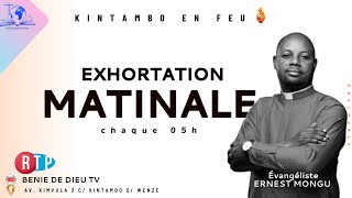 🔴EXHORTATION MATINALE DU LUNDI 02 DECEMBRE 2024 [upl. by Dihgirb794]