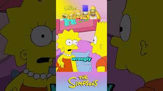 Bart Sparks a Fight to Skip Homework thesimpsons simpsons [upl. by Thema]