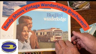 Randy Shows Vintage Wanderlodge Brochures [upl. by Puri]