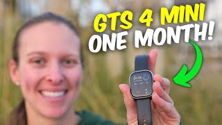 Amazfit GTS 4 Mini Smartwatch My Thoughts After 1 Month [upl. by Jarvey317]