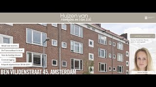 Te koop Ben Viljoenstraat 45 Amsterdam  Hoekstra en van Eck Makelaars  Méér Makelaar [upl. by Peadar]