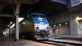 Amtrak Capitol Limited Arriving at Toledo [upl. by Rattray]