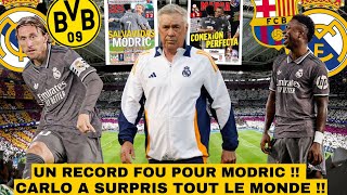 🚨 MODRIC LÉGENDE ULTIME   LÉNORME SURPRISE DE CARLO ANCELOTTI 😱  UNE DÉFENSE QUI FAIT PEUR 🥶 [upl. by Anaitsirhc]