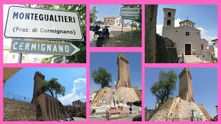 Montegualtieri frazione di Cermignano TE [upl. by Ormand]