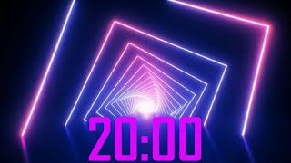 20 minute timer with electronic music [upl. by Suisyola322]