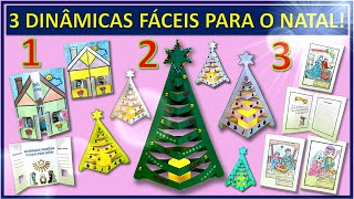 DINÂMICAS FÁCEIS PARA O NATAL  Catequese [upl. by Norvan]