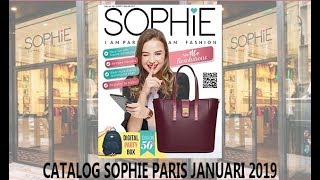 NEW KATALOG SOPHIE MARTIN PARIS JANUARI 2019 [upl. by Courtland634]