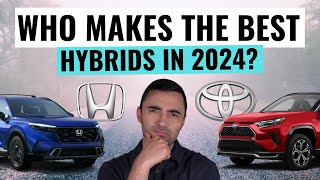 Which Car Brand Makes The Best Hybrids Toyota VS Honda VS The Rest [upl. by Borden]