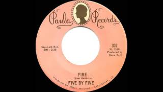 1968 HITS ARCHIVE Fire  Five By Five mono [upl. by Imoan]