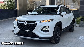 New Maruti Suzuki FronX 2024 🔥 Fronx Delta Plus  White Colour 🤍 Rs 872L  Detailed Walkaround [upl. by Deys838]