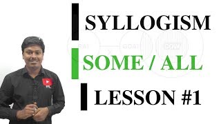 SYLLOGISM LESSON1 SOMEALL [upl. by Nelluc]