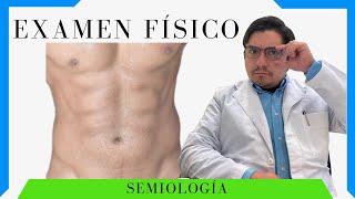 Examen físico ABDOMINAL 👨‍⚕️ lo que debes saber para semiología  Dr Semio [upl. by Derron540]