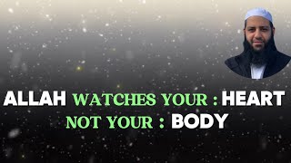 Allah watches your heart not your body  Abu Bakr Zoud [upl. by Farrell]