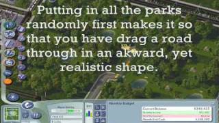 Simcity 4 Tutorial  All About Parks [upl. by Lizned]