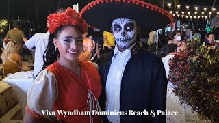 Viva Wyndham Dominicus Beach and Palace party nights  Bayahibe Dominican Republic  4K [upl. by Cristobal283]