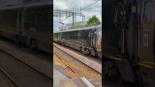 Mega DVT horn passing Chelford filmed with bebingtontrainspotter07 [upl. by Arretahs]