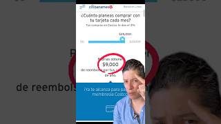 Tarjeta Costco Banamex ¿reembolso anual en la tarjeta shorts [upl. by Clougher325]