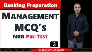 Banking Exam Focused Management MCQ Part 3 nrbpretest [upl. by Esinyl]