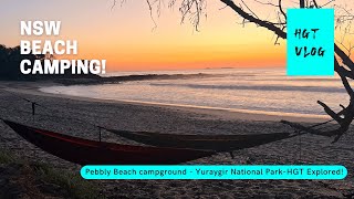 Pebbly Beach campground  Yuraygir National Park  HGT Explored [upl. by Suoirtemed386]