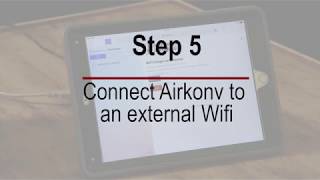 AIRKONV with WIFI  Print to a DNP Photo Printer and still have access to Internet [upl. by Sisson537]